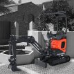 Eurocomach ES14SR KUBOTA verstelbaar onderstel